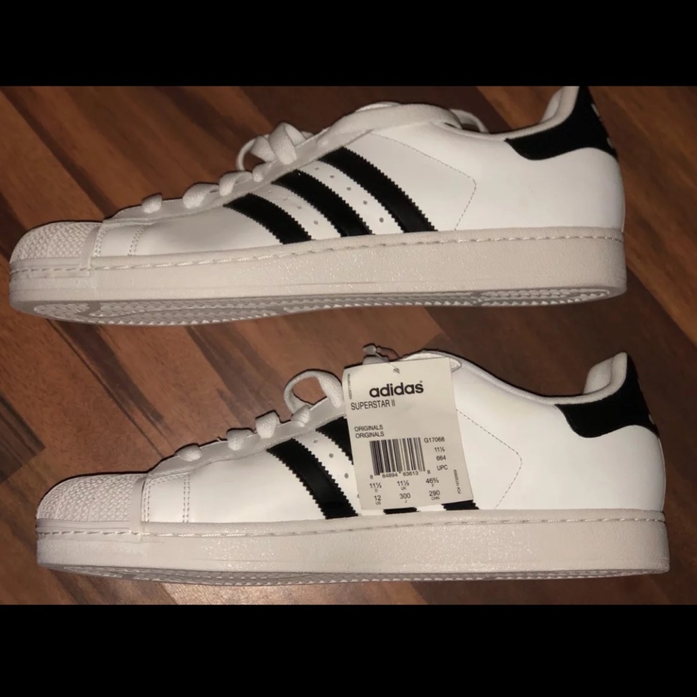 Men’s Adidas Superstar II Shoes size 11.5